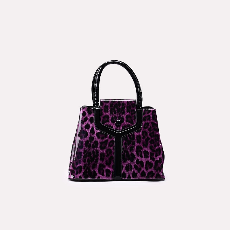 Casual Shoulder Bags Purple 0331455