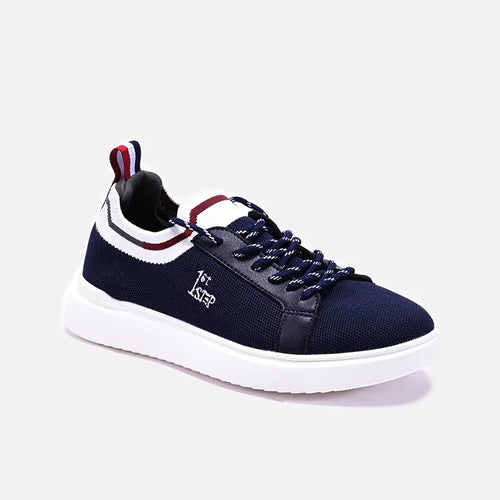 Blue Walking Sneakers For Men 0120546