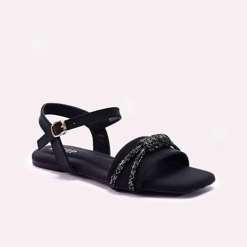 Black Fancy Sandals 0421399