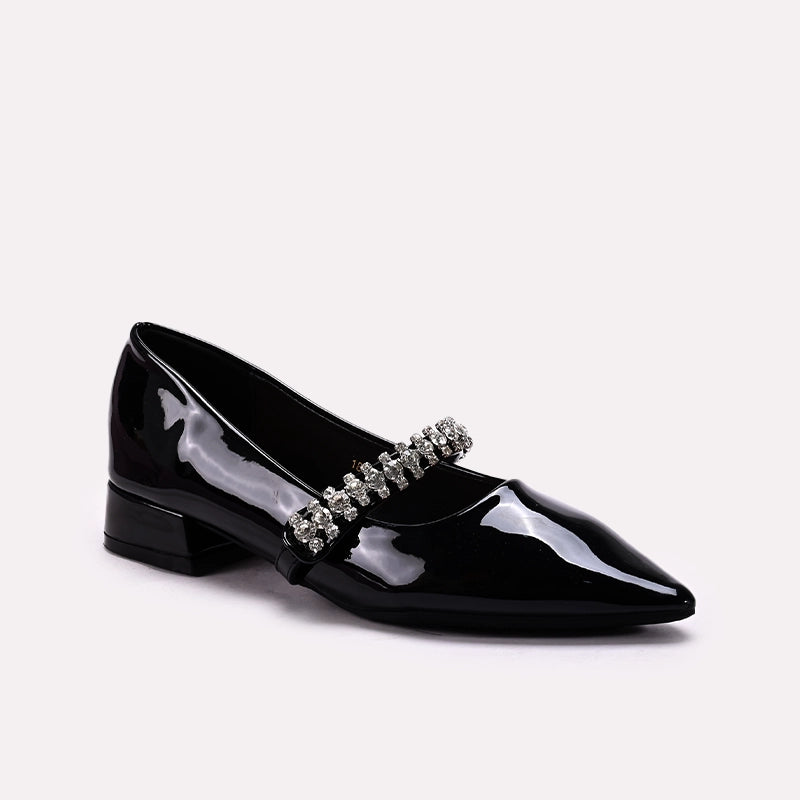 Fancy Court Shoes Black 0450153
