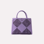 Casual Shoulder Bags Purple 0331579