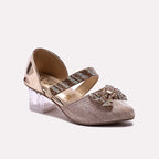 Golden Fancy Pumps 0710570