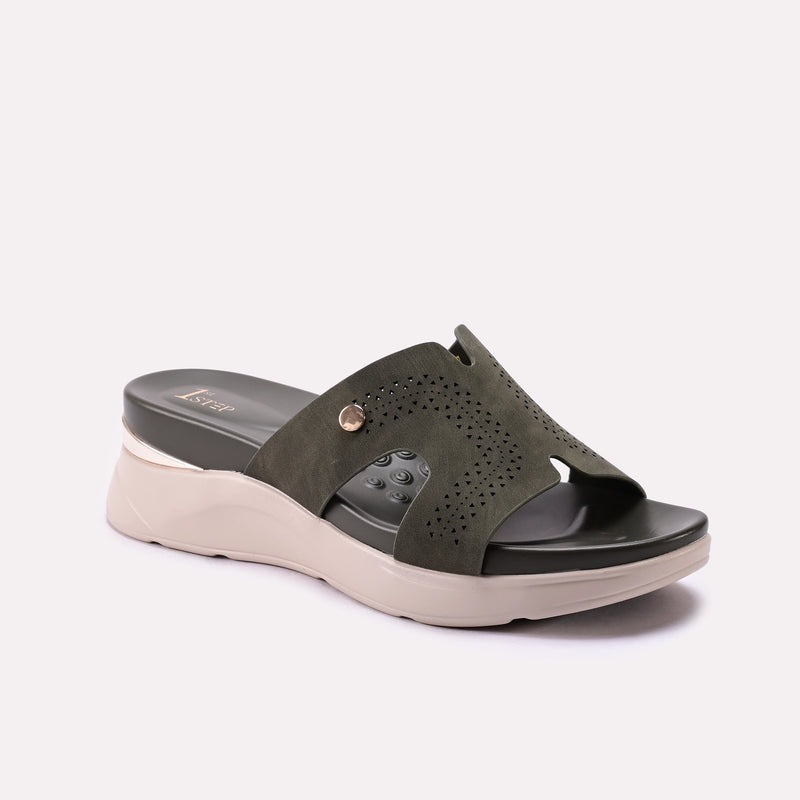 Casual Slipper Green 0413881