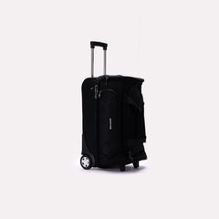 Duffel Bag Luggage With Wheels Black 0815035