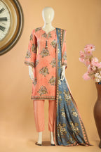 Aurora - 3 Piece Stitched Lawn Suit 15R1120