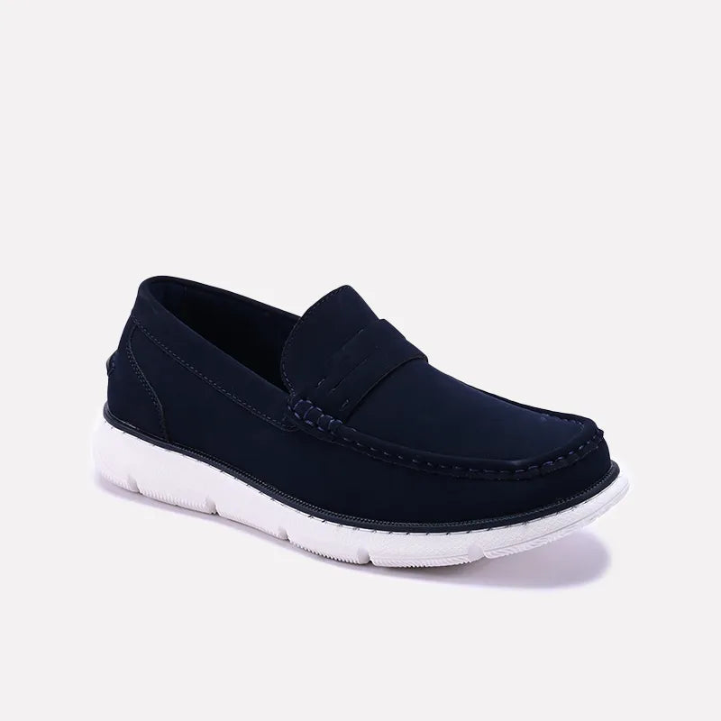 Blue Loafer Shoes 0130978