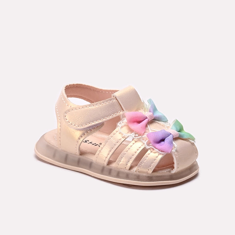 Girl Fancy Sandal Peach 0721390