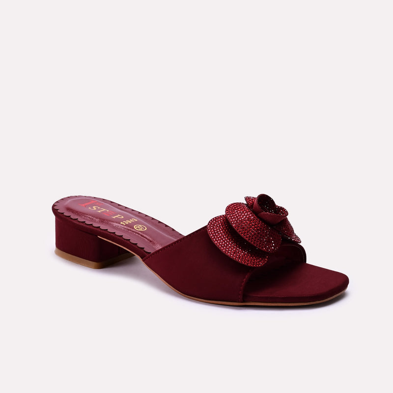 Fancy Slipper Maroon 0413943