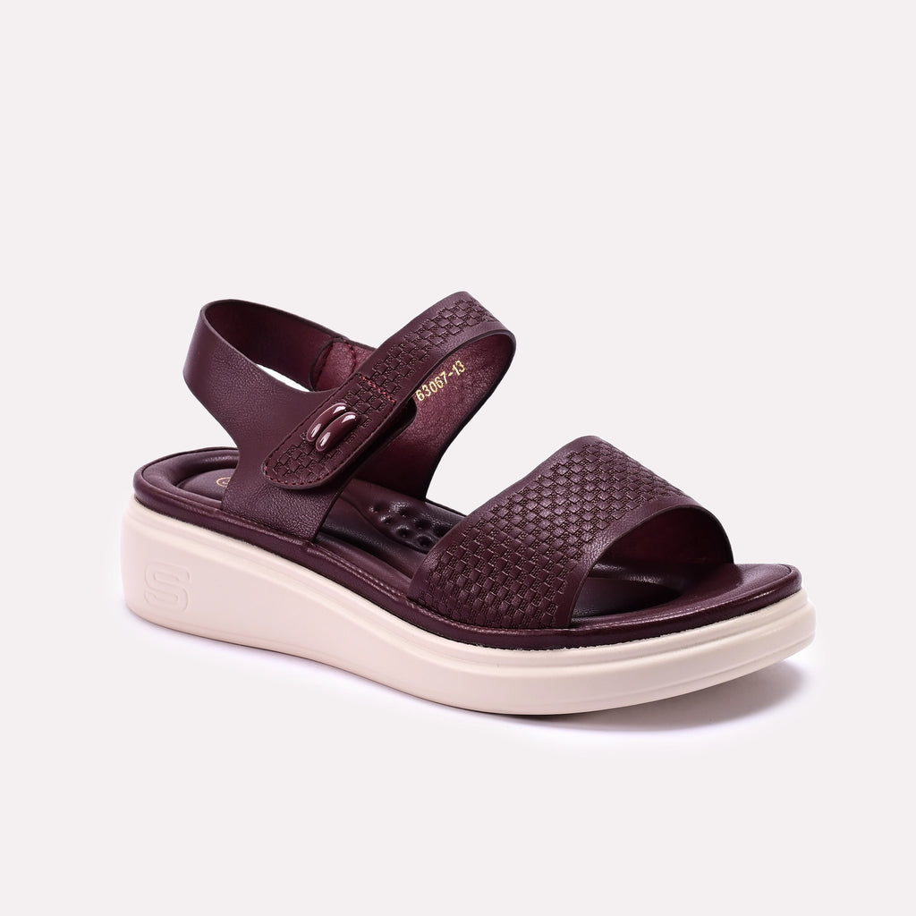 Casual Sandal Maroon 0421841