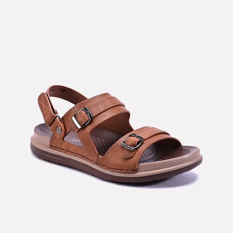 Mustard Buckle Strap Sandals 0141156