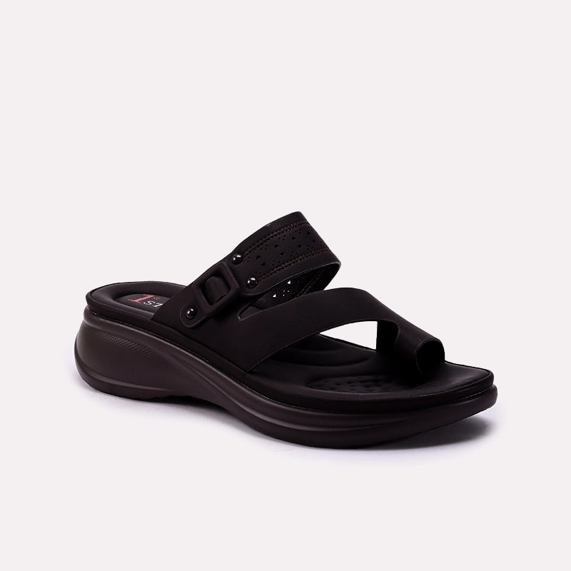 Casual Slipper Dark Brown 0413431