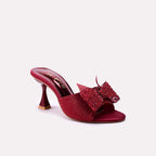 Bridal Slipper Maroon 0413295