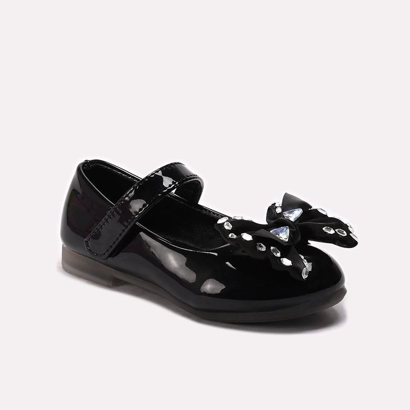 Girl Fancy Pumps Black 0710735