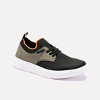 Green Slip On Walking Sneakers 0120545
