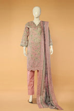 Sarina - 3 Piece Stitched Lawn Suit 15D0094