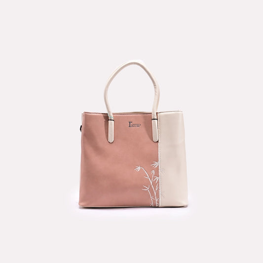 Peach Ladies Casual Shoulder Bags 0331440