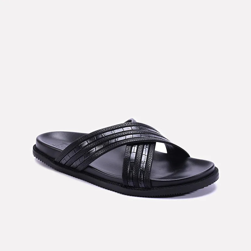 Black Casual Slipper 0151078