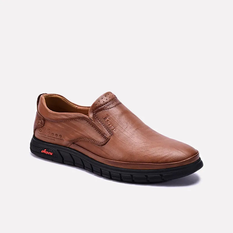Khaki Casual Shoes For Men