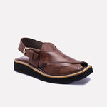 Brown Kaptan Peshawari Sandal 0140171