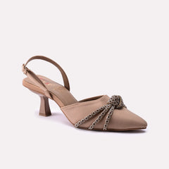Fancy Court Shoes Fawn 0450122
