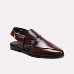 Brown Peshawari Chappal 0140800