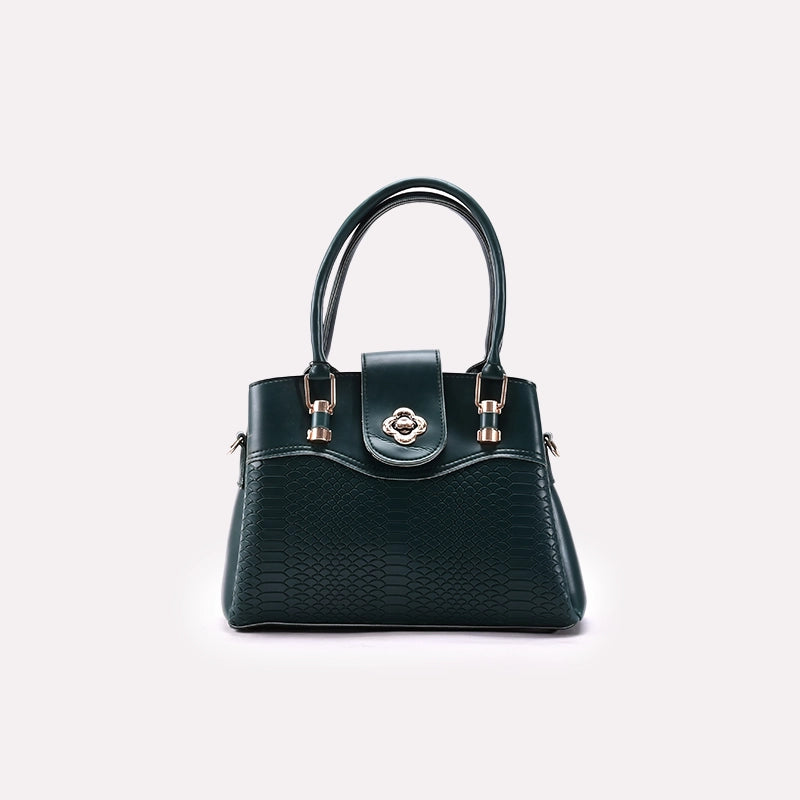 Casual Shoulder Bags Dark Green 0331526