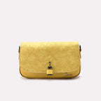 Casual Hand Bags Yellow 0322115