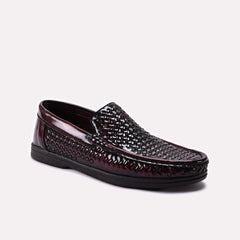 Loafer Shoes Maroon 0131026