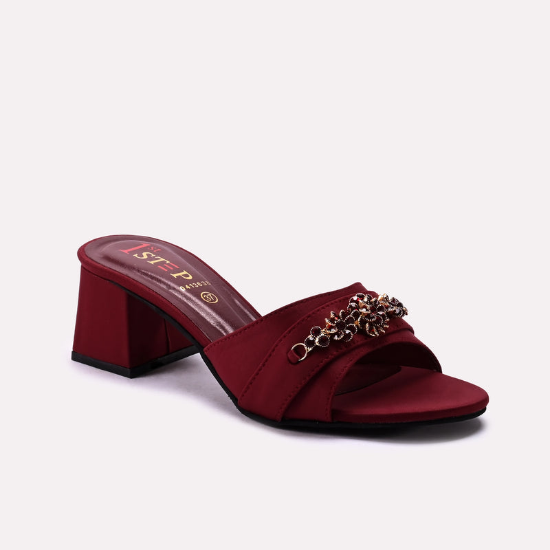 Fancy Slipper Maroon 0413638