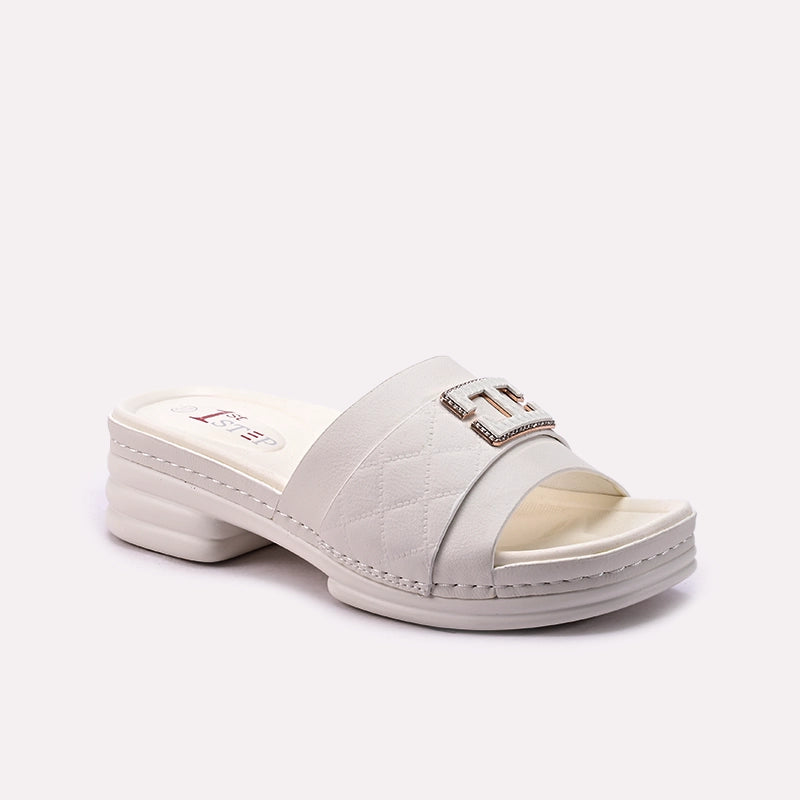 White Casual Slipper 0413372