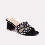 Black Heel Slippers 0412657
