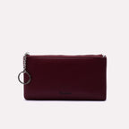 Ladies Casual Wallet Maroon 0310370