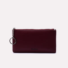 Ladies Casual Wallet Maroon 0310370