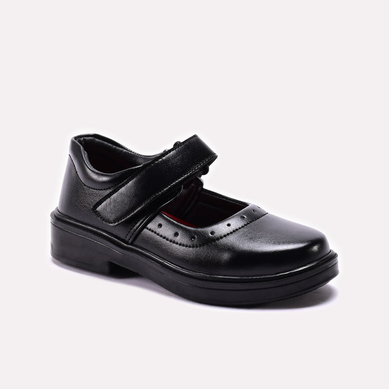 Baby School Shoes Black 0710496