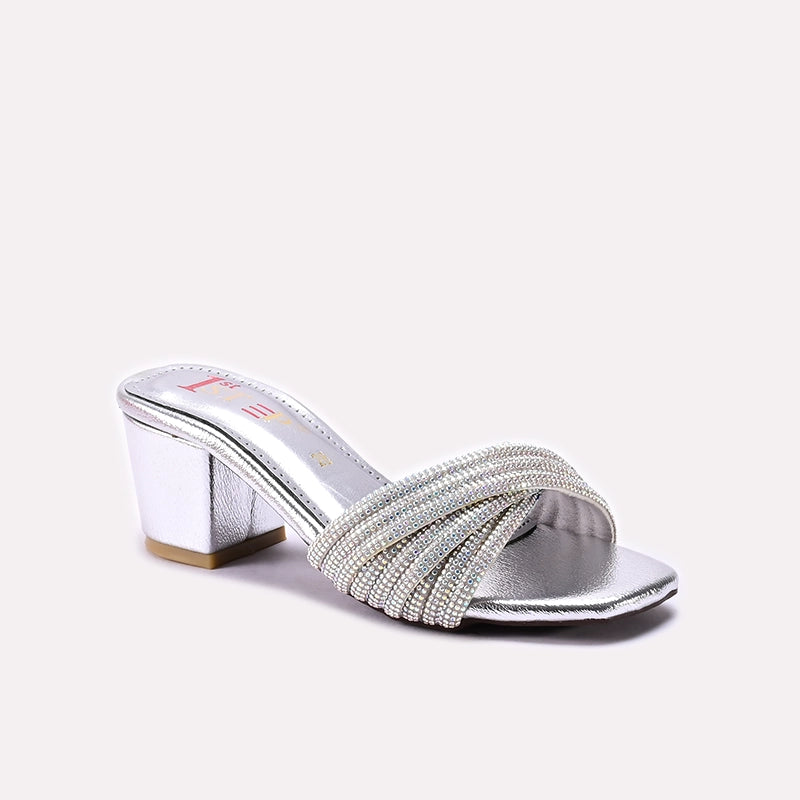 Baby Fancy Slipper Silver 0730392
