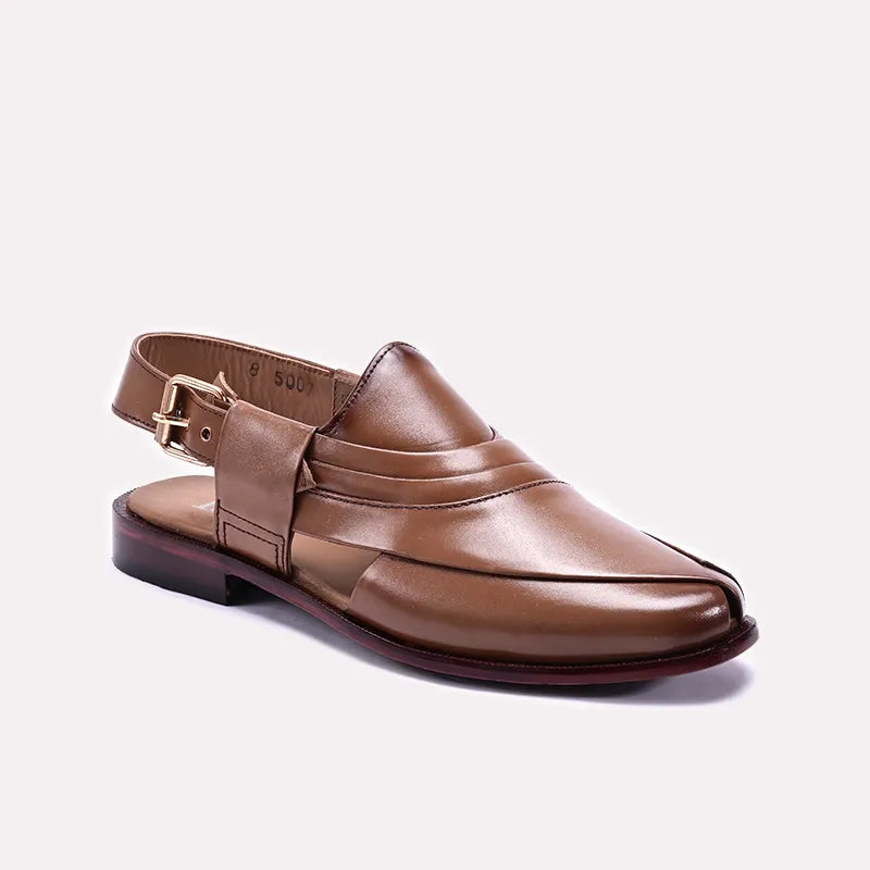 Mustard Peshawari Chappal 0141094