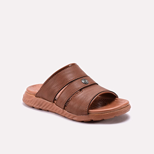 Boy Casual Slipper Brown 0630301