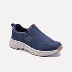 Blue Slip On Sneakers Men 0120558