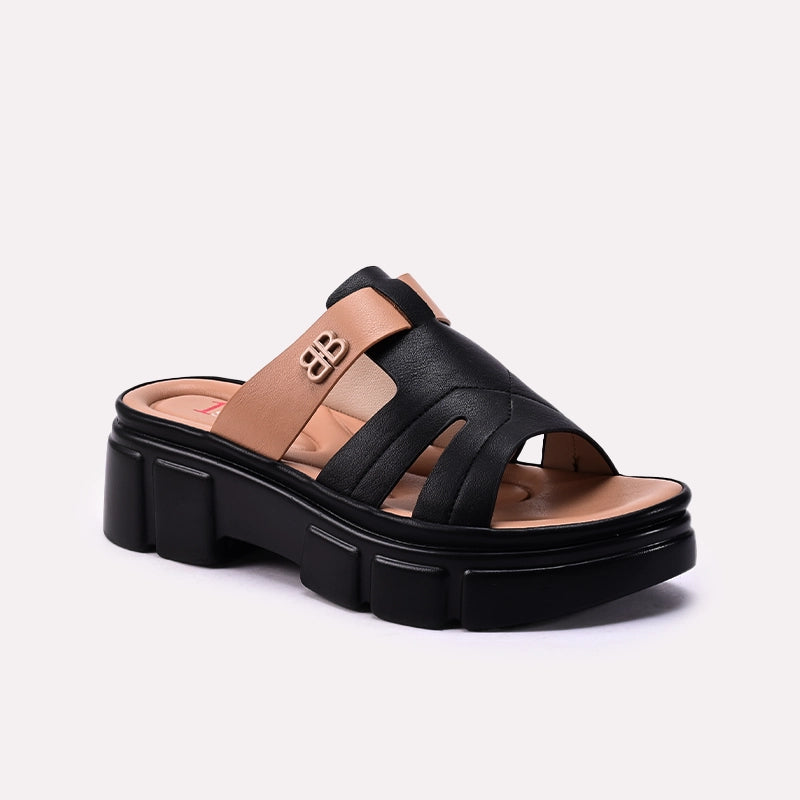 Black Casual Slipper 0413338