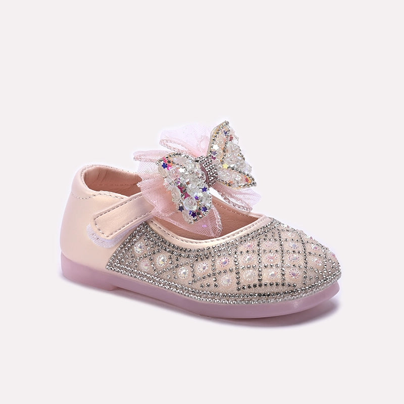 Baby Fancy Pumps Peach 0710606