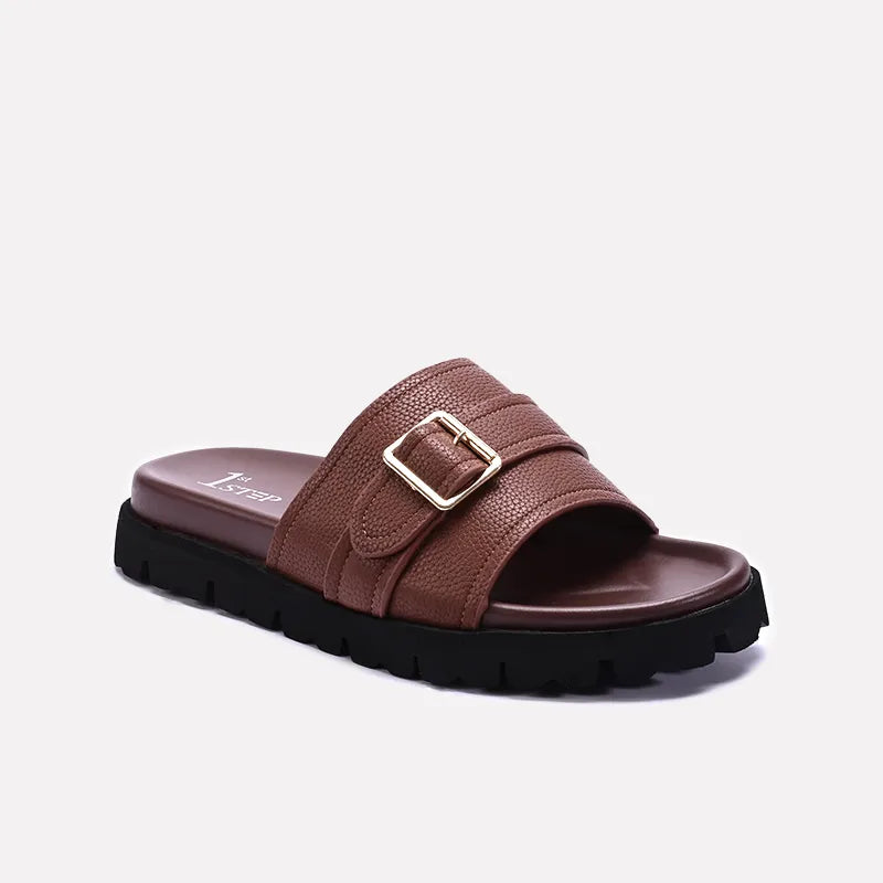 Mustard Casual Slides For Men