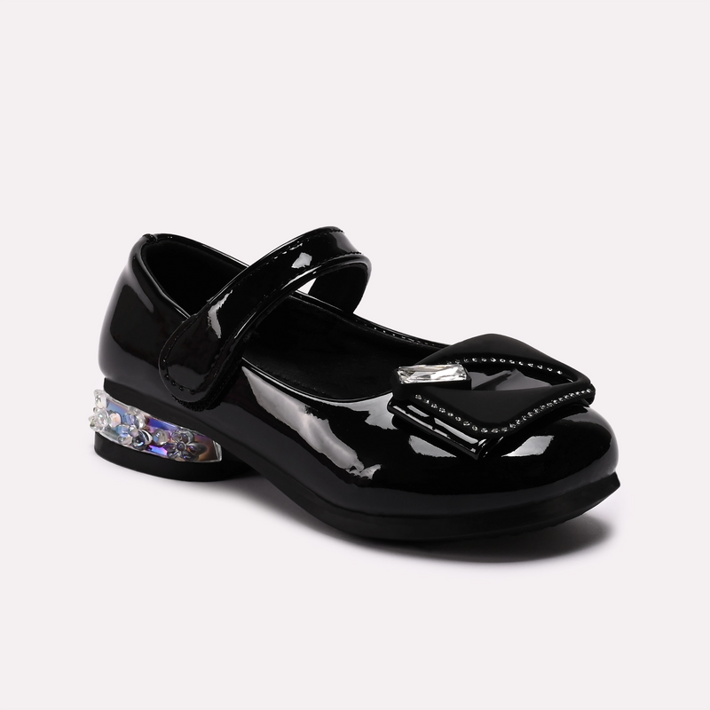 Girl Fancy Pumps Black 0710714