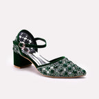 Bridal Court Shoes Green 0450100