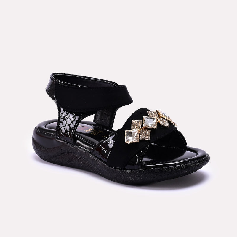 Baby Fancy Sandal Black 0721169