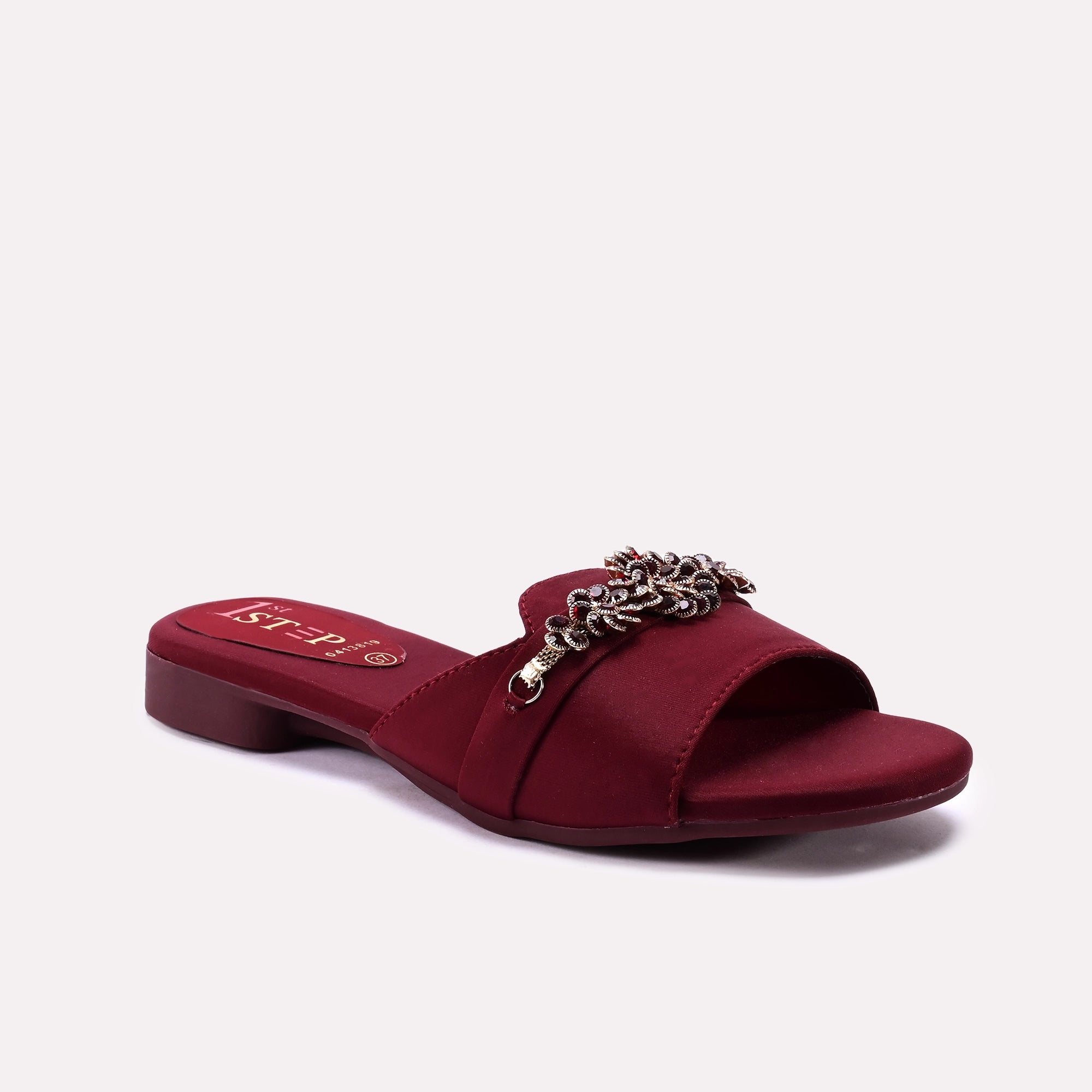 Fancy Slipper Maroon 0413819