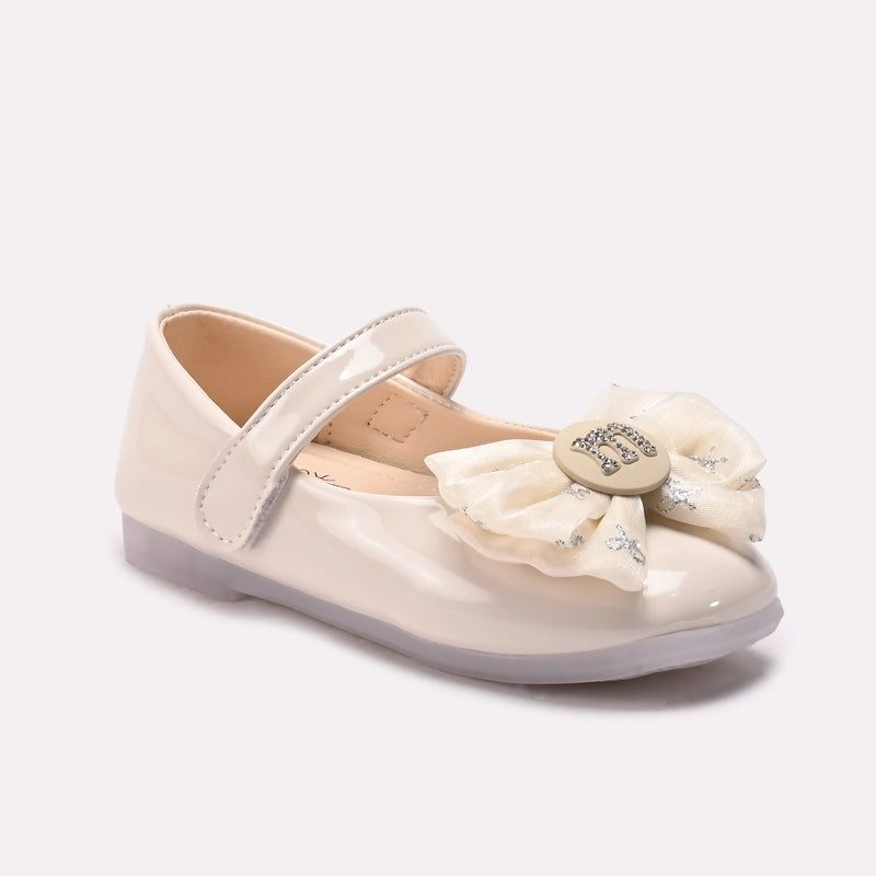 Girl Casual Pumps Fawn 0710717