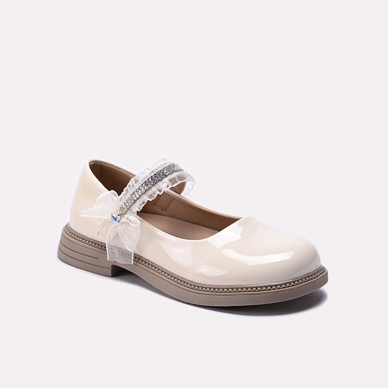 Girl Fancy Pumps Fawn 0710699