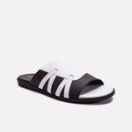 White Casual Slippers