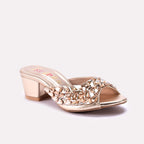 Baby Fancy Slipper Golden 0730398