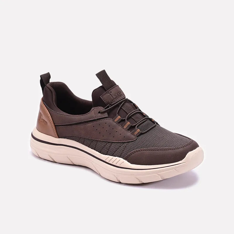 Brown Casual Sneakers Mens 0120571